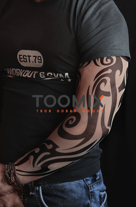 Рукав татуировка «Полинезия»